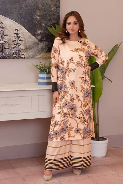 RNY-04 - ZEENAT - Aura Silk Co-ord - Memsaab Online