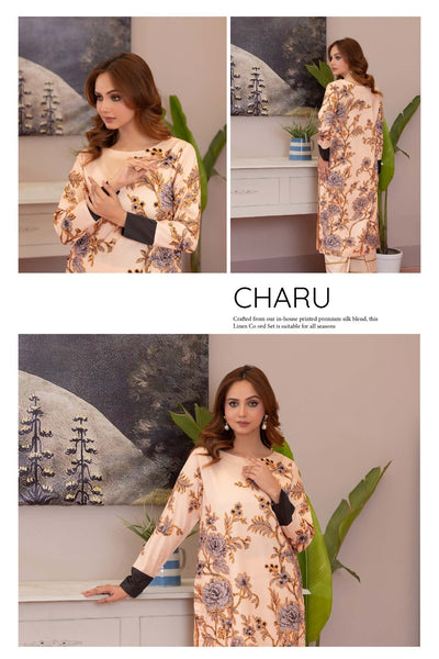 RNY-04 - ZEENAT - Aura Silk Co-ord - Memsaab Online