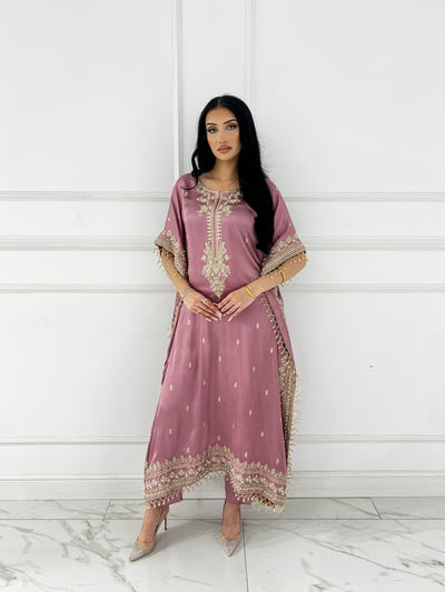 MSRW-01 Shalimi Fancy Jacket Kaftan - Memsaab Online