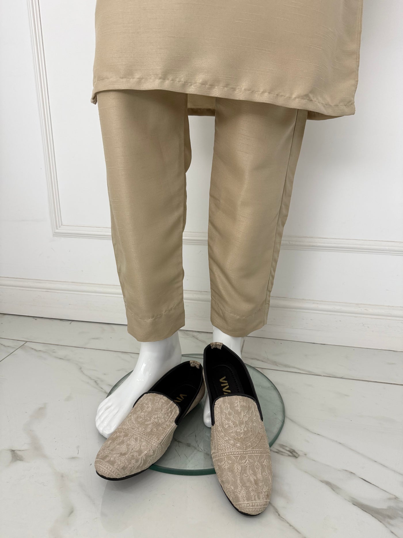 HKF101 Mens Beige Wedding Outfit - Memsaab Online