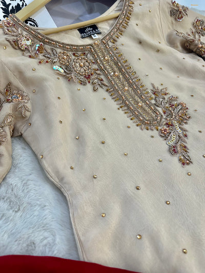 SRB115 - Readymade - Sehrish B Designer Suit - Memsaab Online
