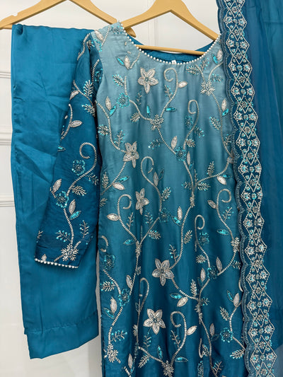 ASBC04 Silk Cutdana Outfit - Memsaab Online