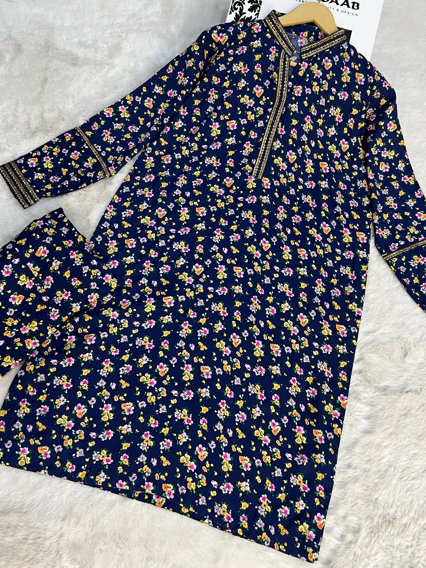 SN15 - Readymade - 2 Piece Linen Outfit 2025 - Memsaab Online