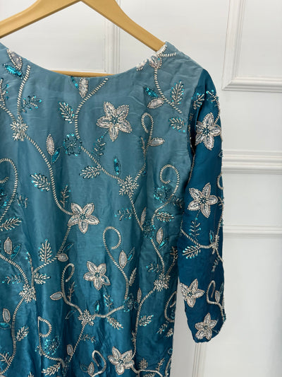 ASBC04 Silk Cutdana Outfit - Memsaab Online