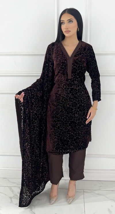 ASB-14 - Readymade Winter Pollachi Suit 2025 - Memsaab Online