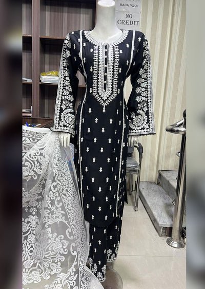 BPH-06 - Black - Readymade Posh Suit 2024 - Memsaab Online