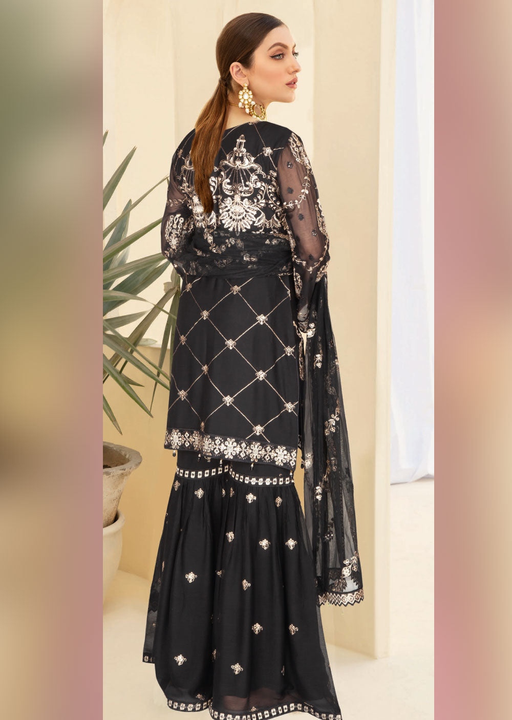 WA-377-E - Readymade - Ramsha Suit 2024 - Memsaab Online