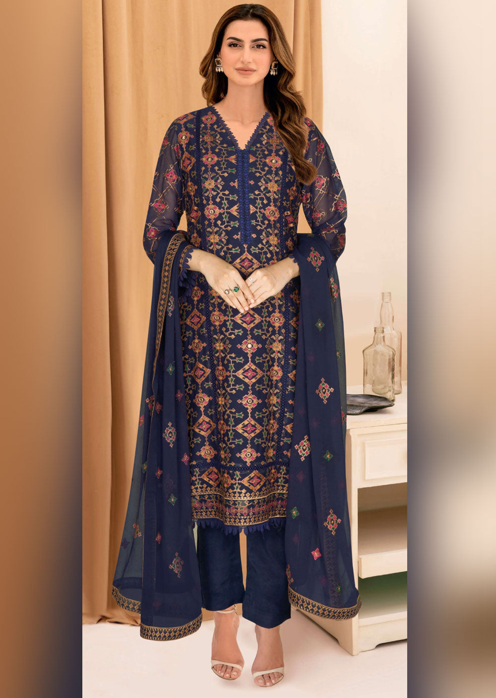 WA-360-A - Readymade - Ramsha Suit 2024 - Memsaab Online