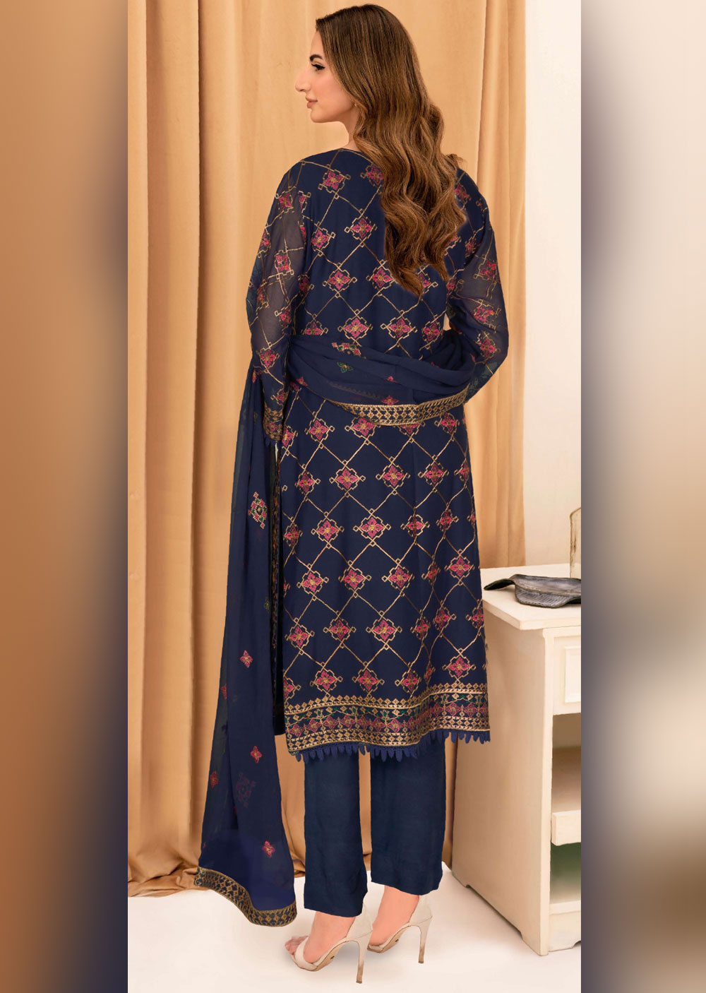 WA-360-A - Readymade - Ramsha Suit 2024 - Memsaab Online