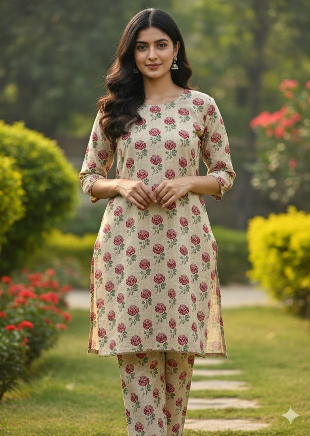 SLMN-13 Readymade Khaddar Co-ord - Memsaab Online