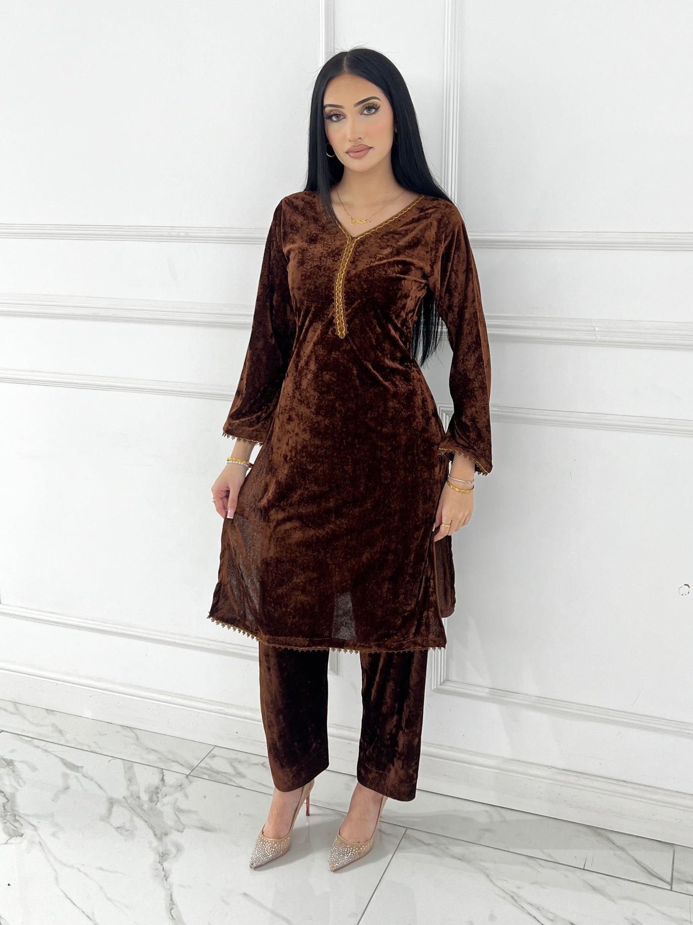 BPH-208 - Readymade Velvet Suit 2 Piece