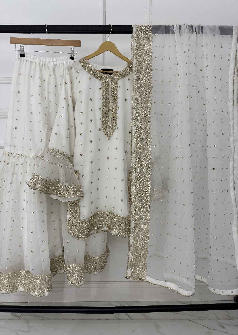 SRB3231 - White - Sehrish B Design 2025 - Memsaab Online