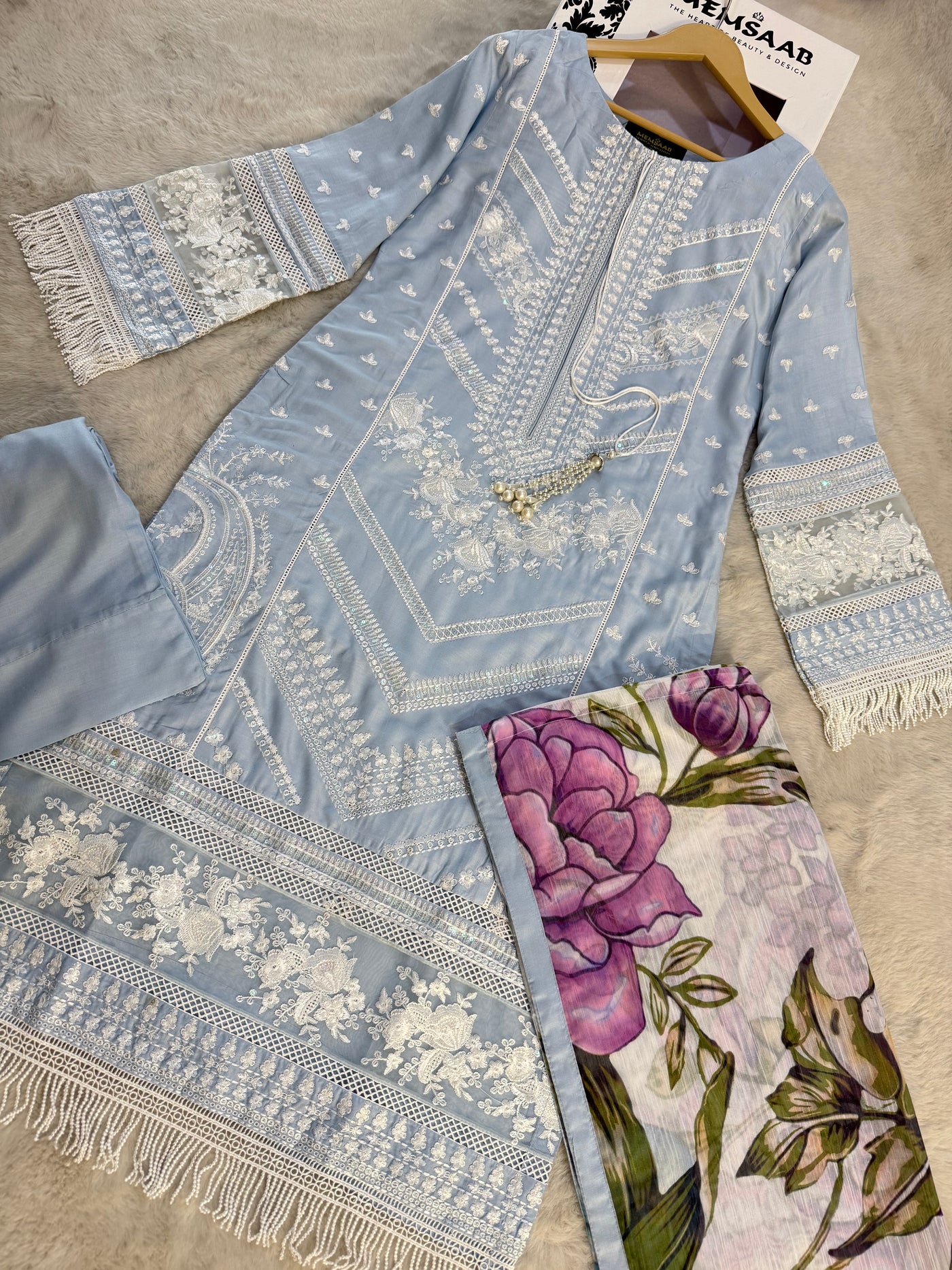 ATR-1129 - Ferozi - Sehrish B Lux Linen - Memsaab Online
