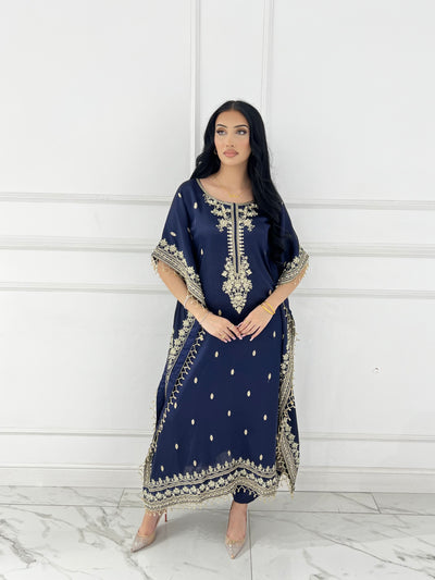 MSRW-01 Shalimi Fancy Jacket Kaftan - Memsaab Online