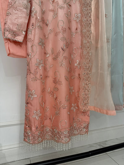 ASBC04 Silk Cutdana Outfit - Memsaab Online