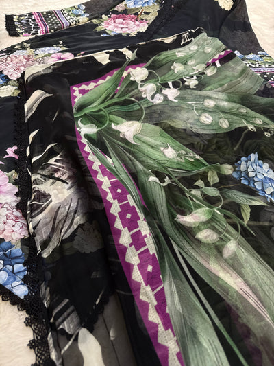 ELFECD-04-A-Midnight Bloom-Readymade-Elaf Prints Collection 2025 - Memsaab Online