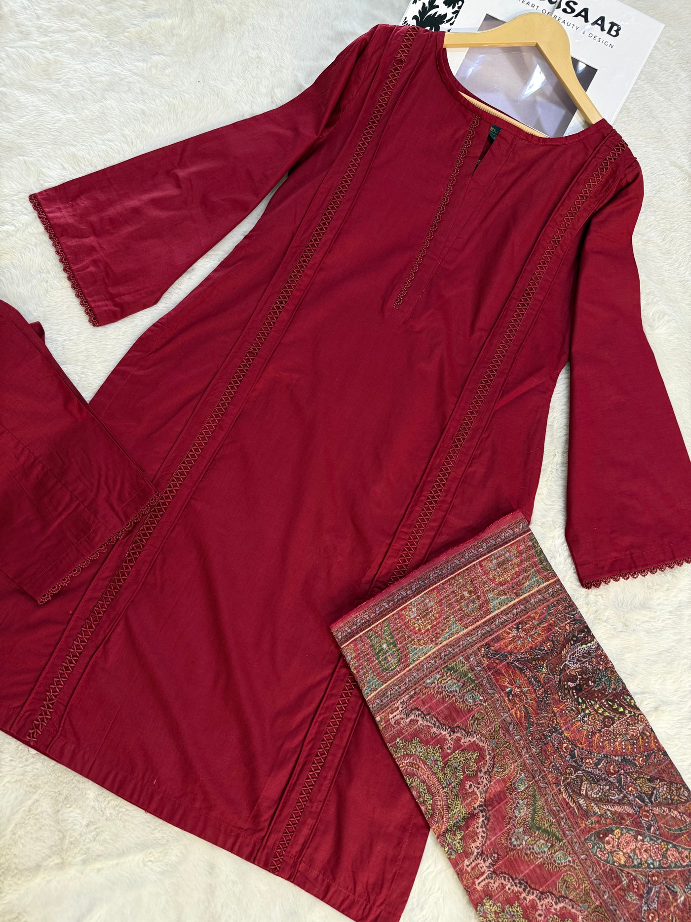 MSBMT-37 -Fizzy - Readymade Outfit - 3 Piece Suit 2025 - Memsaab Online
