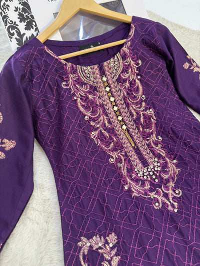 HK102 - Readymade Linen outfit - Memsaab Online