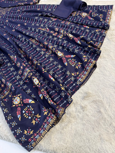 HK116 - Readymade Linen Outfit - Memsaab Online