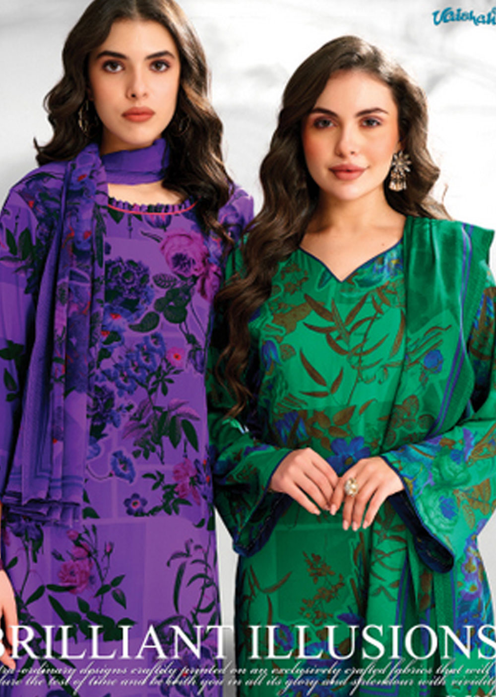 VS-5917 - Unstitched - Vaishali Prints 2024 (C-D) - Memsaab Online