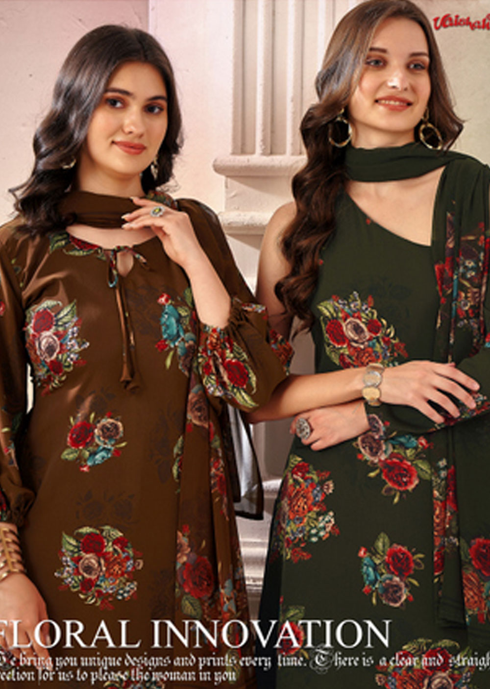 VS-5804 - Unstitched - Vaishali Prints 2024 (C-D) - Memsaab Online