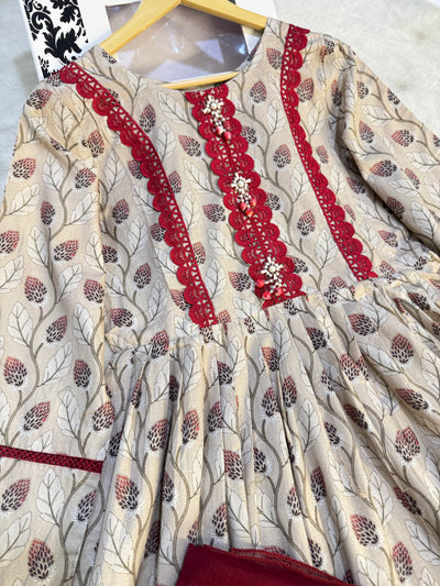 HSS-1124 - Readymade Heeras Suit - Memsaab Online