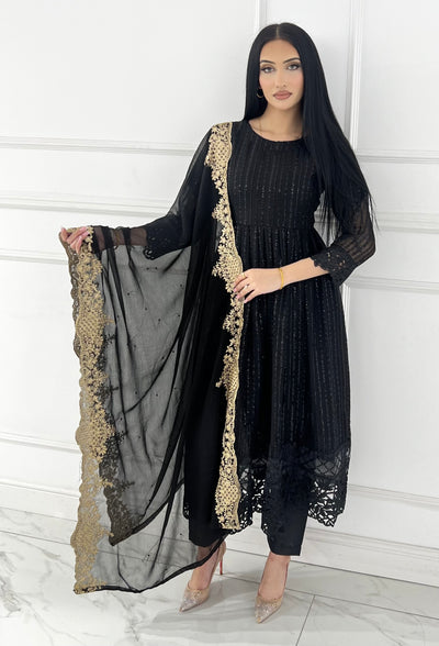 HK-318 - Readymade Chiffon Outfit DEAL OF THE WEEK - Memsaab Online