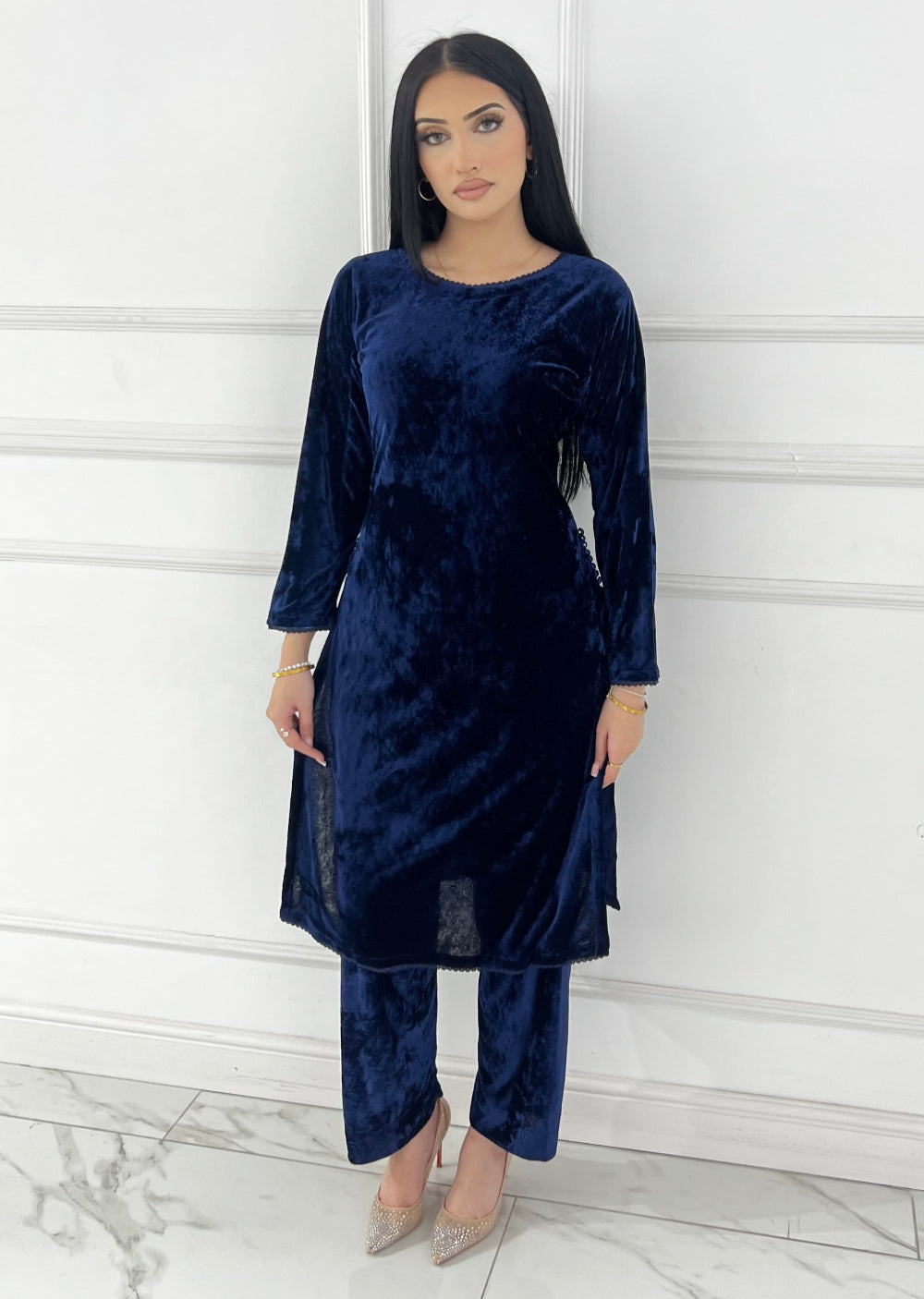 BPH-208 - Readymade Velvet Suit 2 Piece