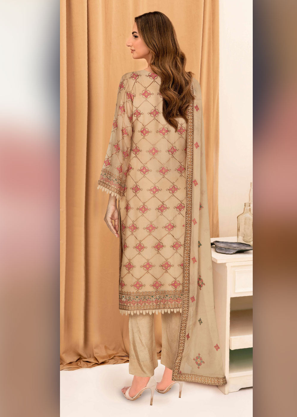 WA-360-B - Readymade - Ramsha Suit 2024 - Memsaab Online