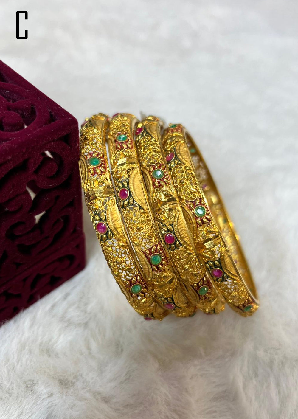 JBM-67 - Multi Colour Bangles Set - Memsaab Online