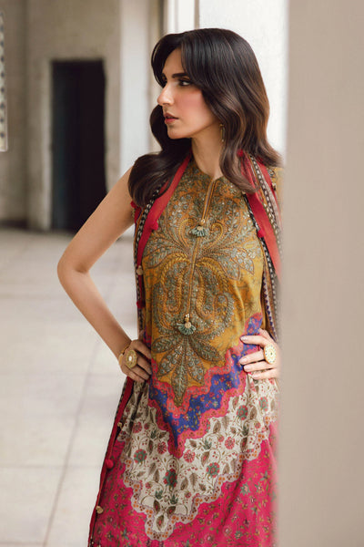 MPTR-2710-A Unstitched - Maria B MPRINTS Collection 2025 - Memsaab Online