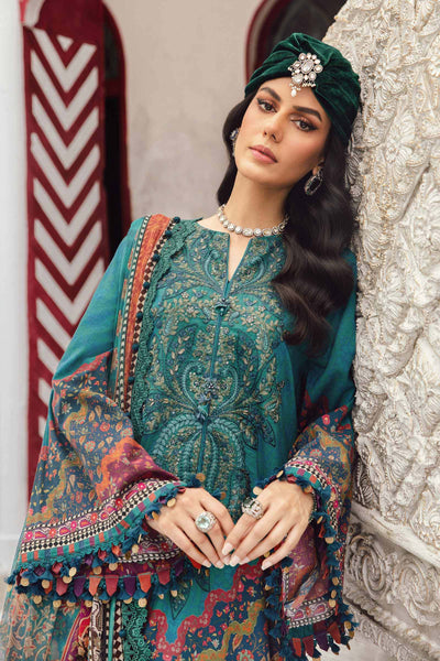 MPTR-2710-B Unstitched - Maria B MPRINTS Collection 2025 - Memsaab Online