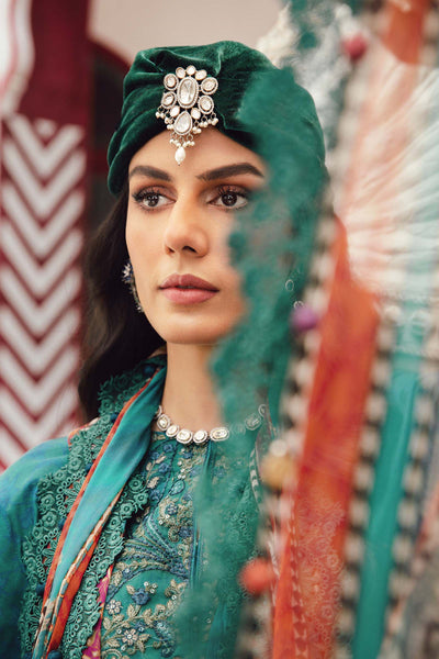 MPTR-2710-B Unstitched - Maria B MPRINTS Collection 2025 - Memsaab Online