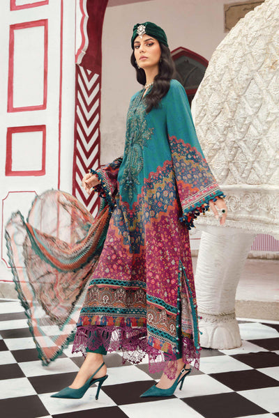 MPTR-2710-B Unstitched - Maria B MPRINTS Collection 2025 - Memsaab Online