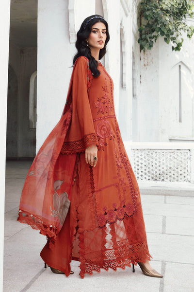 MPTR-2701-B - Unstitched - Maria B MPRINTS Collection 2025 - Memsaab Online
