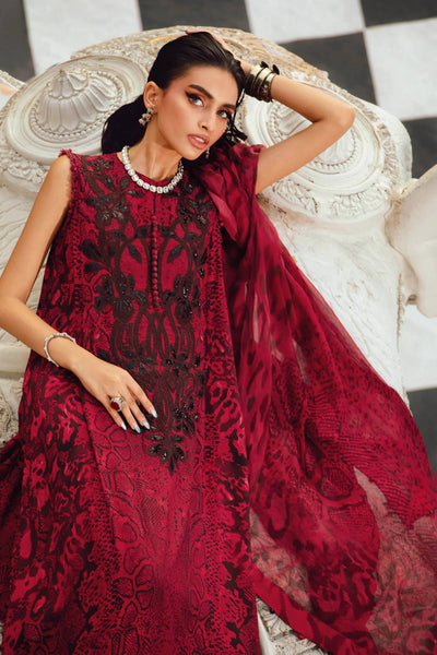 MPTR-2702-A- Unstitched - Maria B MPRINTS Collection 2025 - Memsaab Online