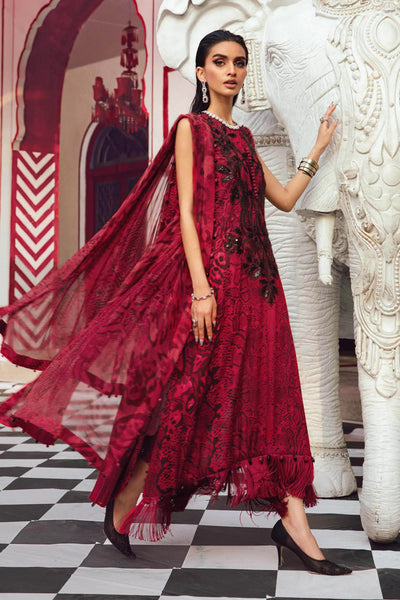 MPTR-2702-A- Unstitched - Maria B MPRINTS Collection 2025 - Memsaab Online