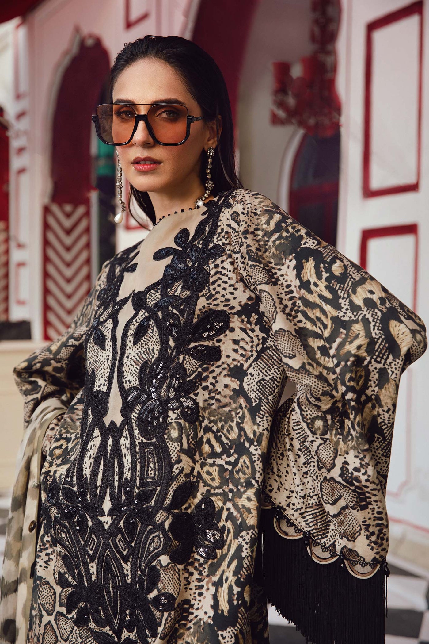 MPTR-2702-B Unstitched - Maria B MPRINTS Collection 2025 - Memsaab Online
