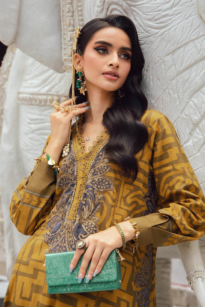 MPTR-2703-A- Unstitched - Maria B MPRINTS Collection 2025 - Memsaab Online