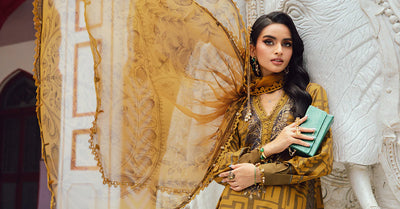 MPTR-2703-A- Unstitched - Maria B MPRINTS Collection 2025 - Memsaab Online