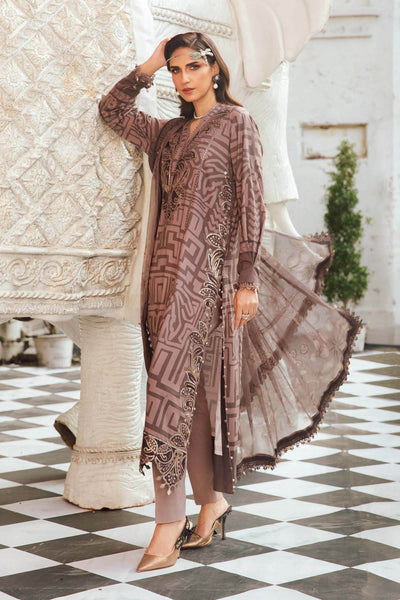 MPTR-2703-B Unstitched - Maria B MPRINTS Collection 2025 - Memsaab Online