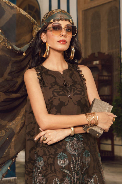 MPTR-2704-A Unstitched - Maria B MPRINTS Collection 2025 - Memsaab Online
