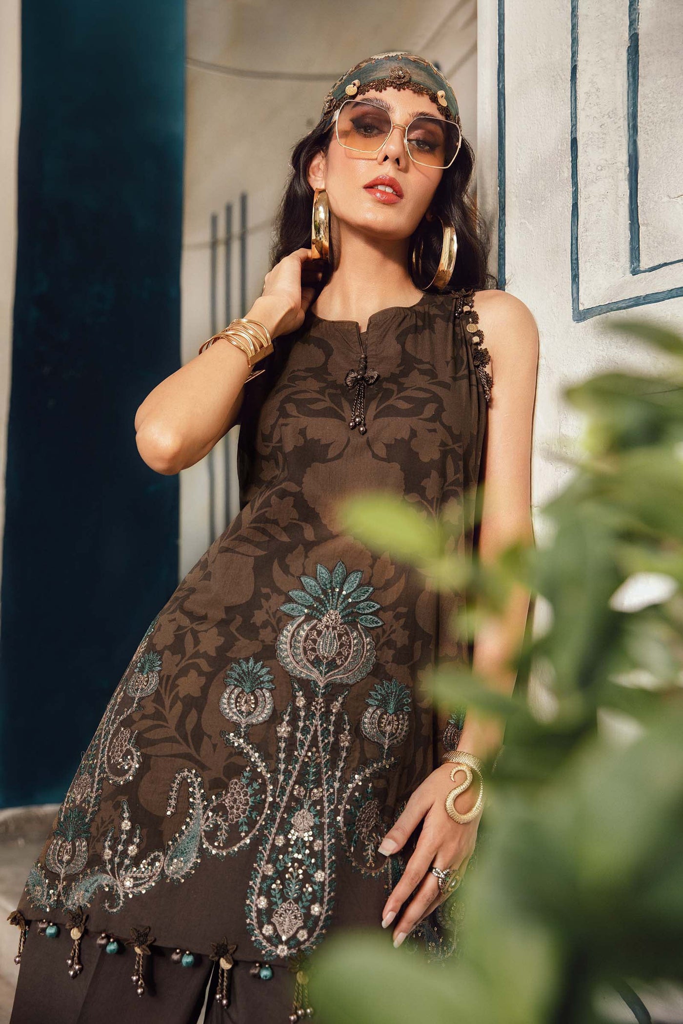 MPTR-2704-A Unstitched - Maria B MPRINTS Collection 2025 - Memsaab Online
