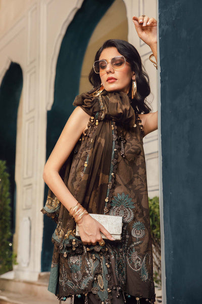 MPTR-2704-A Unstitched - Maria B MPRINTS Collection 2025 - Memsaab Online