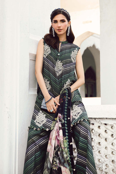 MPTR-2705-A Unstitched - Maria B MPRINTS Collection 2025 - Memsaab Online
