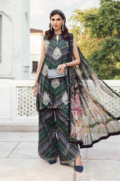 MPTR-2705-A Unstitched - Maria B MPRINTS Collection 2025 - Memsaab Online