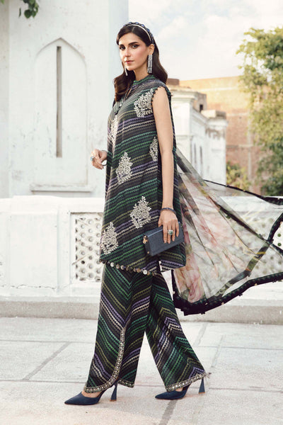 MPTR-2705-A Unstitched - Maria B MPRINTS Collection 2025 - Memsaab Online