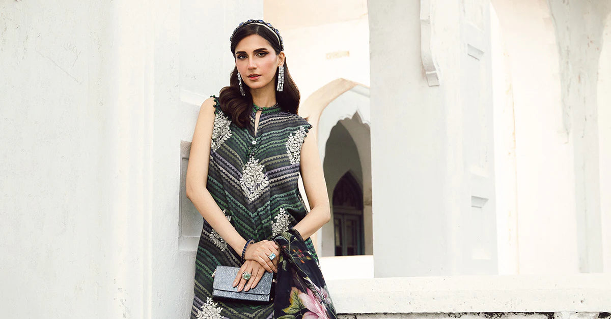 MPTR-2705-A Unstitched - Maria B MPRINTS Collection 2025 - Memsaab Online