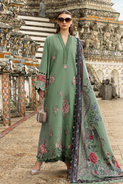MPT-2808-A Unstitched - Maria B MPRINTS Collection 2025 - Memsaab Online