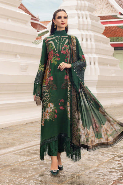 MPT-2810-A Unstitched - Maria B MPRINTS Collection 2025 - Memsaab Online